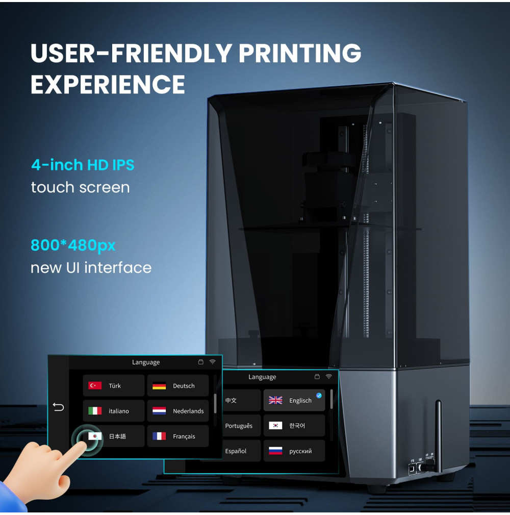 Imprimante 3D résine ELEGOO SATURN 3 ULTRA 12K