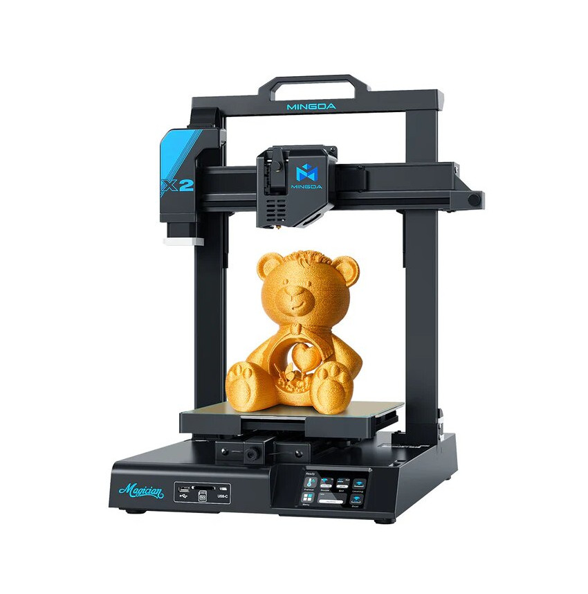 Mingda's Magician X2 redefines FDM 3D printing standards with its quality and reliability!