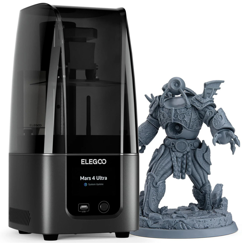 Take advantage of the power of the Elegoo Mars 4 Ultra - 9K for exceptionally accurate 3D prints.