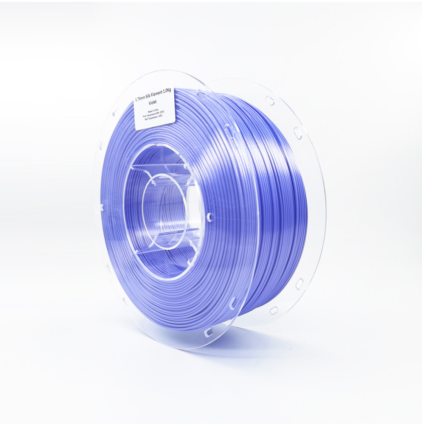 Filament 3D PLA Silk Violet 1KG Lefilament3D