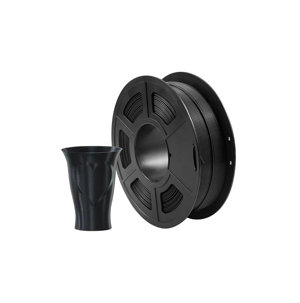 Pureté du noir : Découvrez le Filament 3D PLA Noir Mingda pour des impressions impeccables.