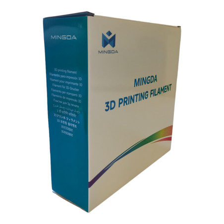 Évoquez une pure élégance bleue dans vos impressions avec le Filament 3D PLA Bleu Mingda.