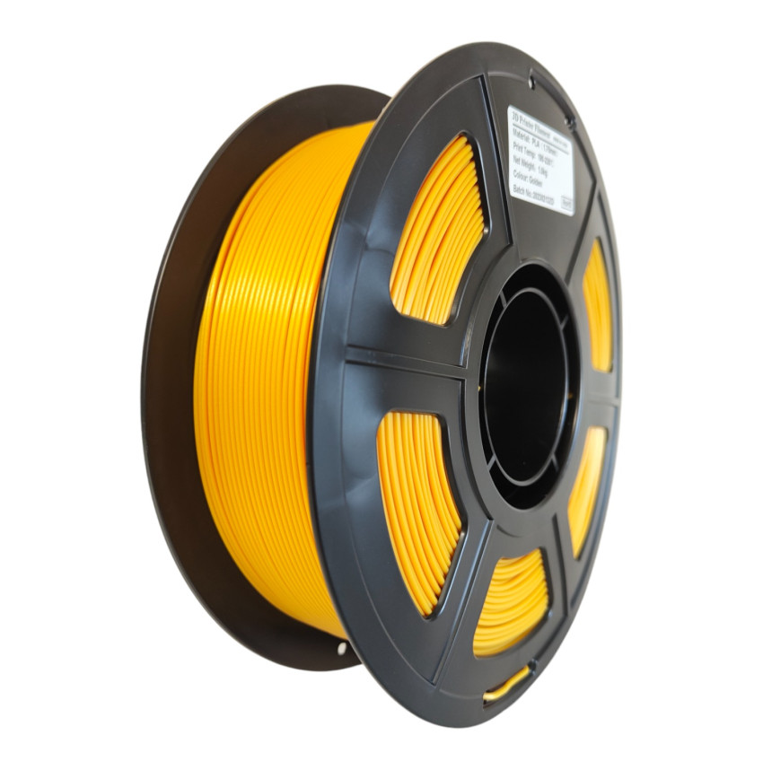 Enhance your creations with the Mingda Gold PLA 3D Filament, for a touch of golden elegance.