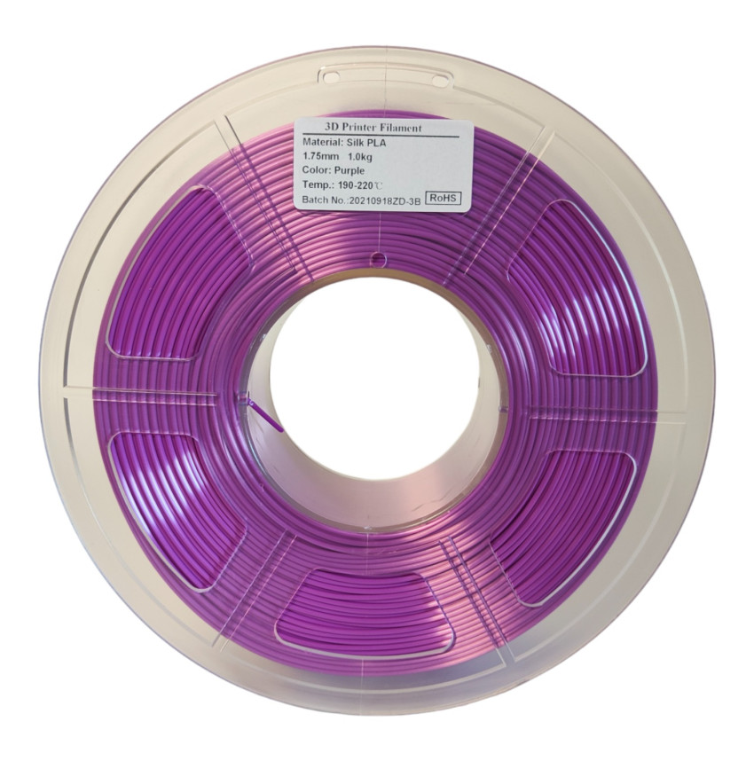 Mystic Glow Filament PLA Silk Mingda Purple