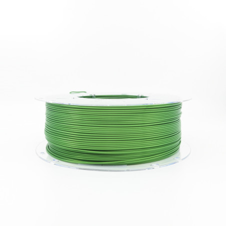 Fil d'imprimante 3D vert soyeux