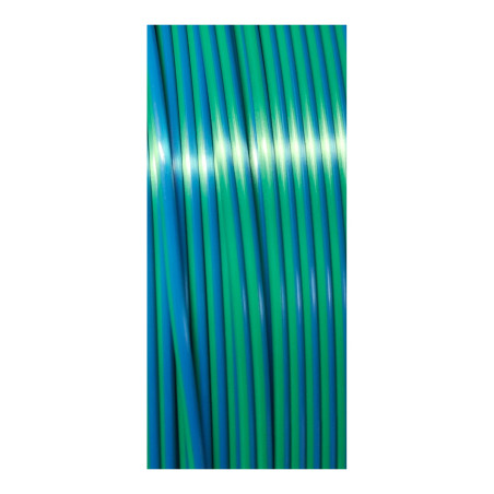 Aqua Green/Blue PLA Fusion Two-Tone Silk Mingda