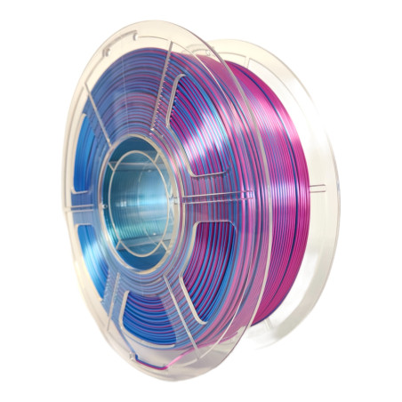 Fusion Vibrante Violet/Vert/Bleu PLA Silk Mingda