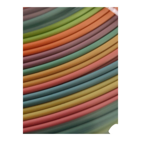 Filament 3D PLA Silk Arc-en-ciel 1Kg Mingda Imprimante 3d