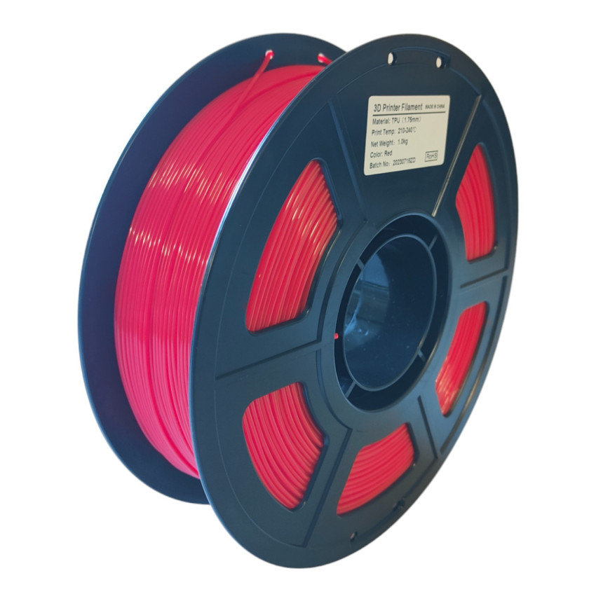 Mingda Red TPU: Flexibility and strength for uncompromising 3D printing.