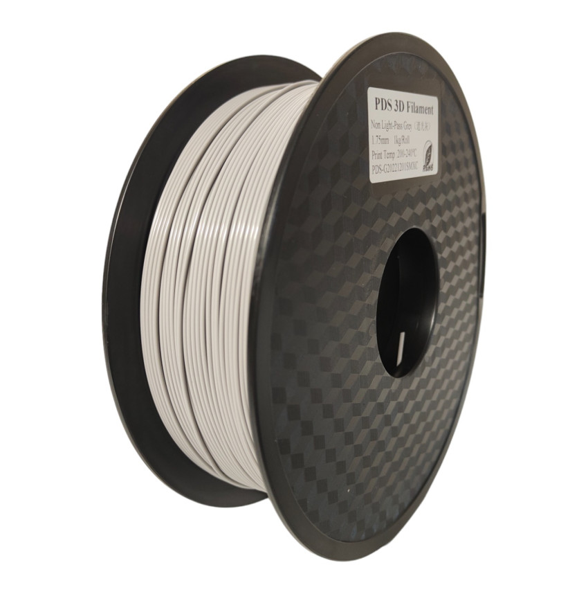 3D PDS Filament Opaque Grey: Chromatic purity, impeccable finishes.