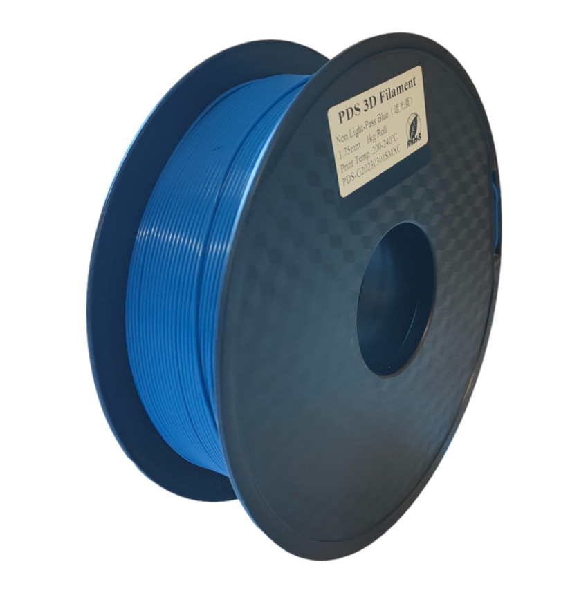 Filament 3D PDS Opaque Bleu : Une couleur captivante pour des impressions exceptionnelles.