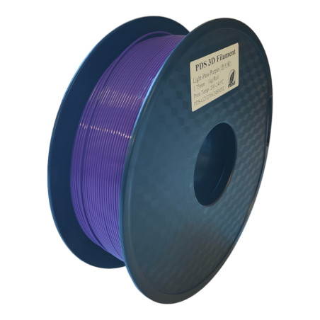 Let the light guide your print with the Mingda Purple Diffusing PDS 3D Filament.