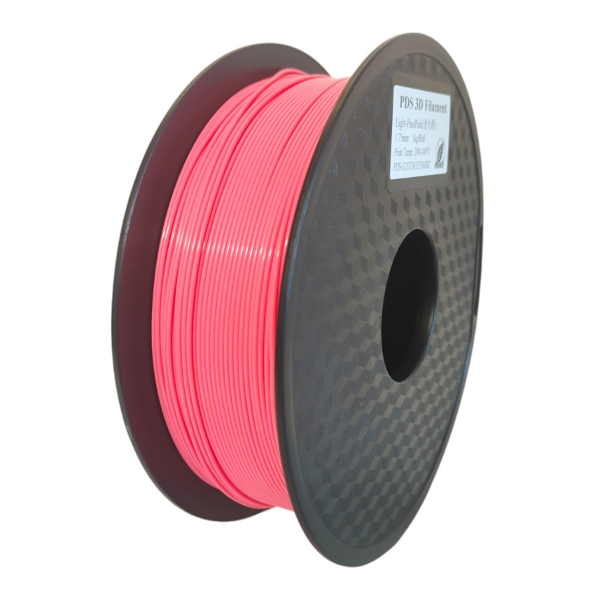 Bright Pink: 3D print with Mingda's Pink Diffusing PDS Filament for vibrant creations.