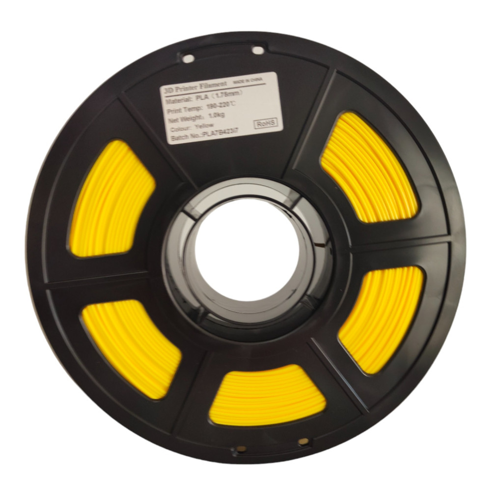 CPLA 3D Filament Mingda Yellow - Sustainable and eco-friendly prints