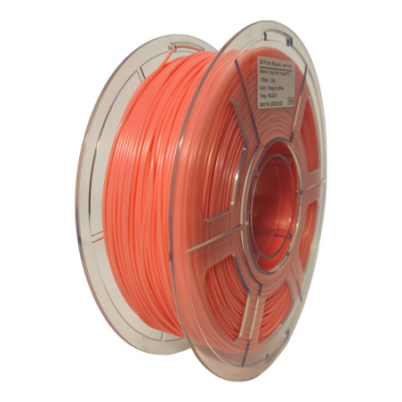Transform your creations with Mingda's White/Orange 3D Thermochromic Filament.