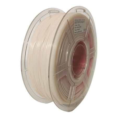 Explore the versatility of Mingda White/Red 3D Thermochromic Filament