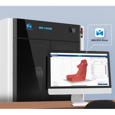 Creative Elevation: With the Mingda MD-1000D, build the future to the next level in professional 3D printing.