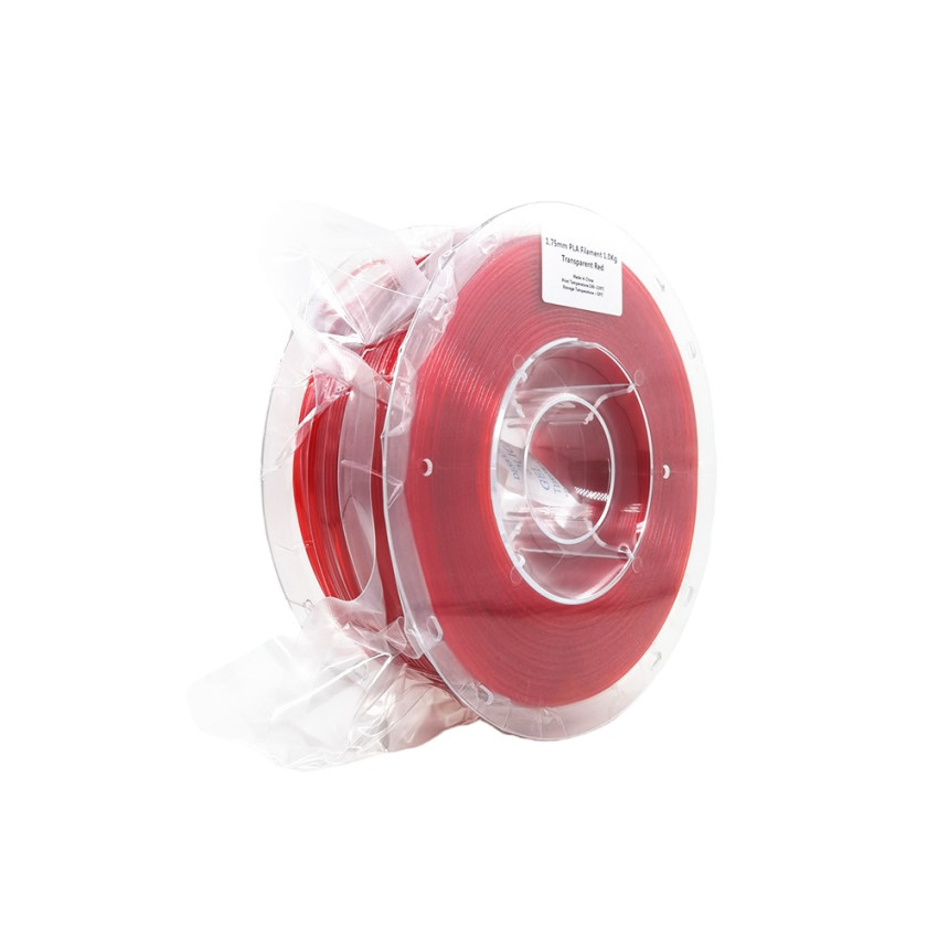 The passion for 3D printing: our Red Lefilament3D PLA 3D Filament.