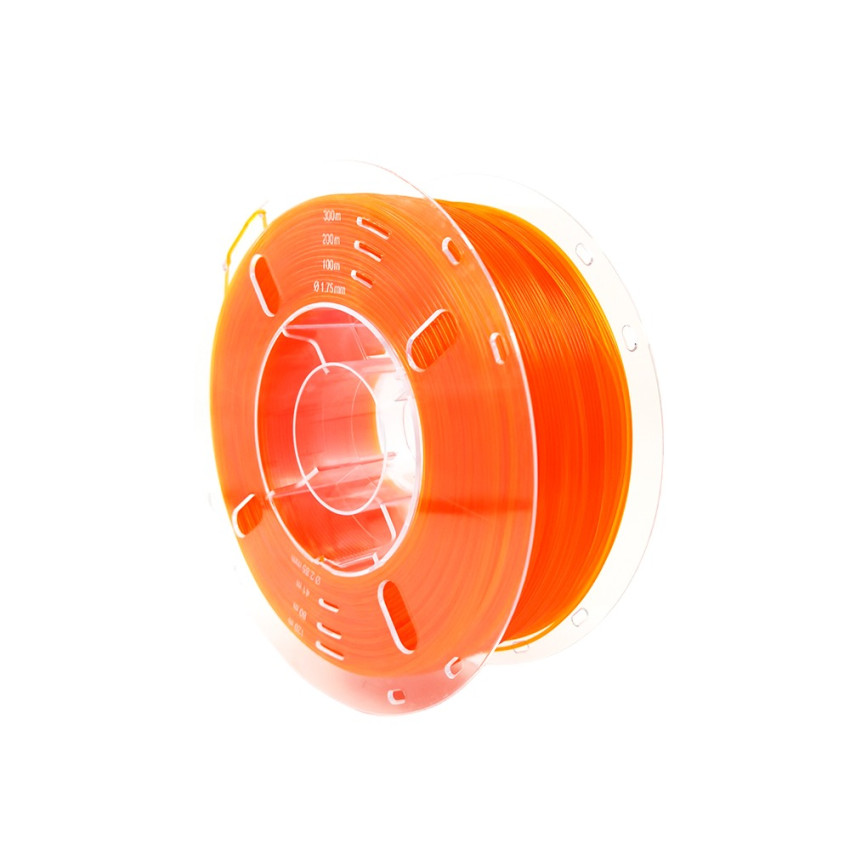 Impressions that glow: Turn your imagination into reality with Transparent Orange PLA.