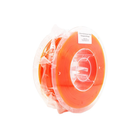 Discover the magic of orange: Discover the versatility of Lefilament3D's Transparent Orange 3D PLA Filament.