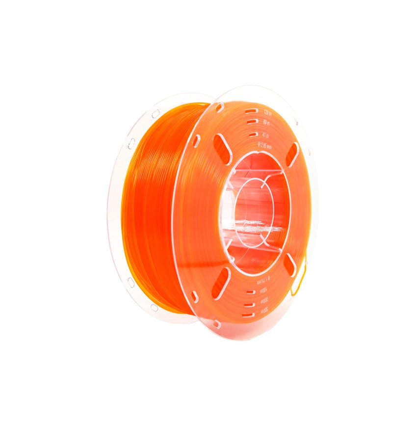 Impressions that glow: Turn your imagination into reality with Transparent Orange PLA.