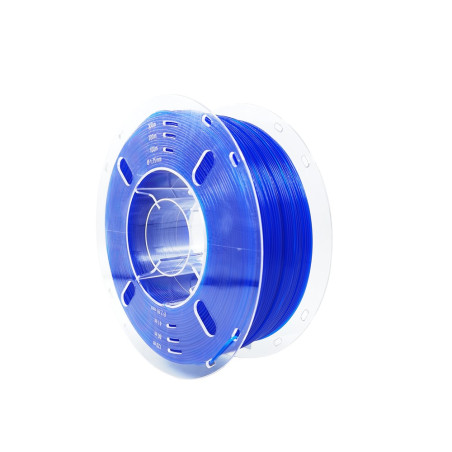 3D printing in beauty with Lefilament3D's Transparent Blue PLA Filament.