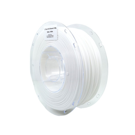 Create in style - Our 3D Pla Matte Filament White Lefilament3D offers a matte finish for your 3D projects.