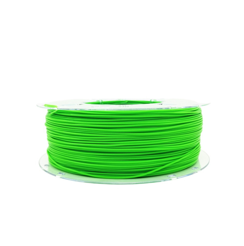 Filament 3D PLA Vert Fluorescent de Lefilament3D - Une couleur vibrante pour des impressions éclatantes.