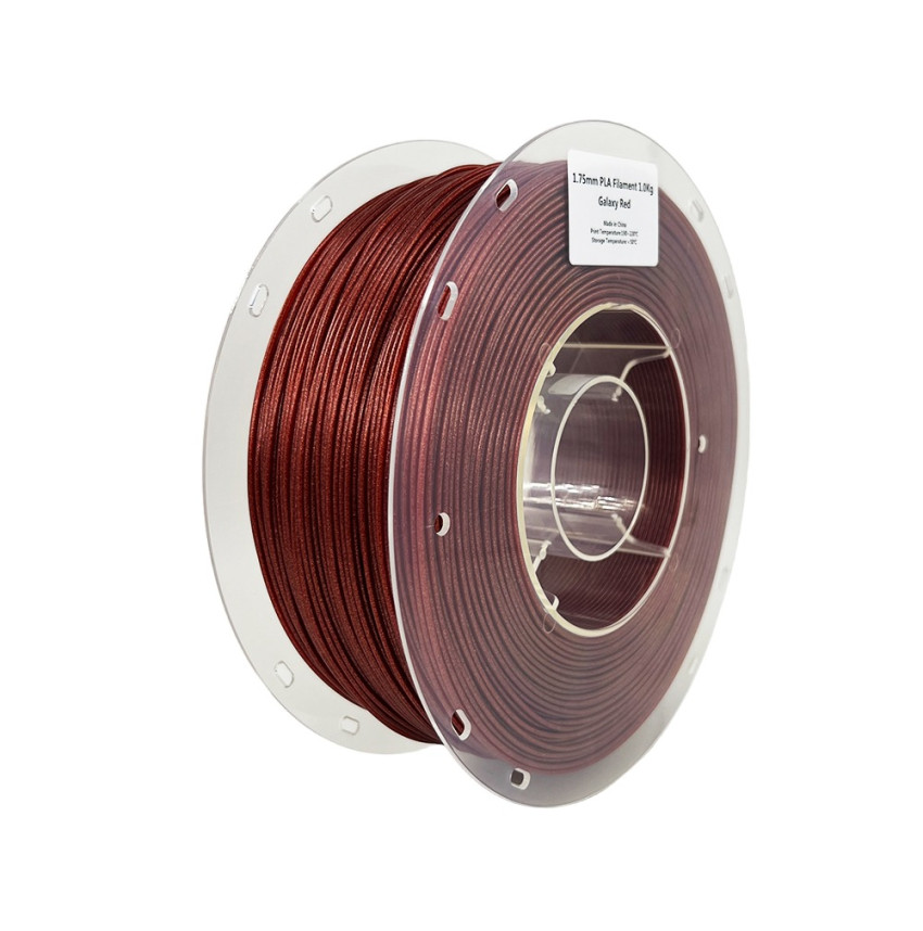 The Red Galaxy PLA 3D Filament Lefilament3D: Explore the stars from your 3D printer!"