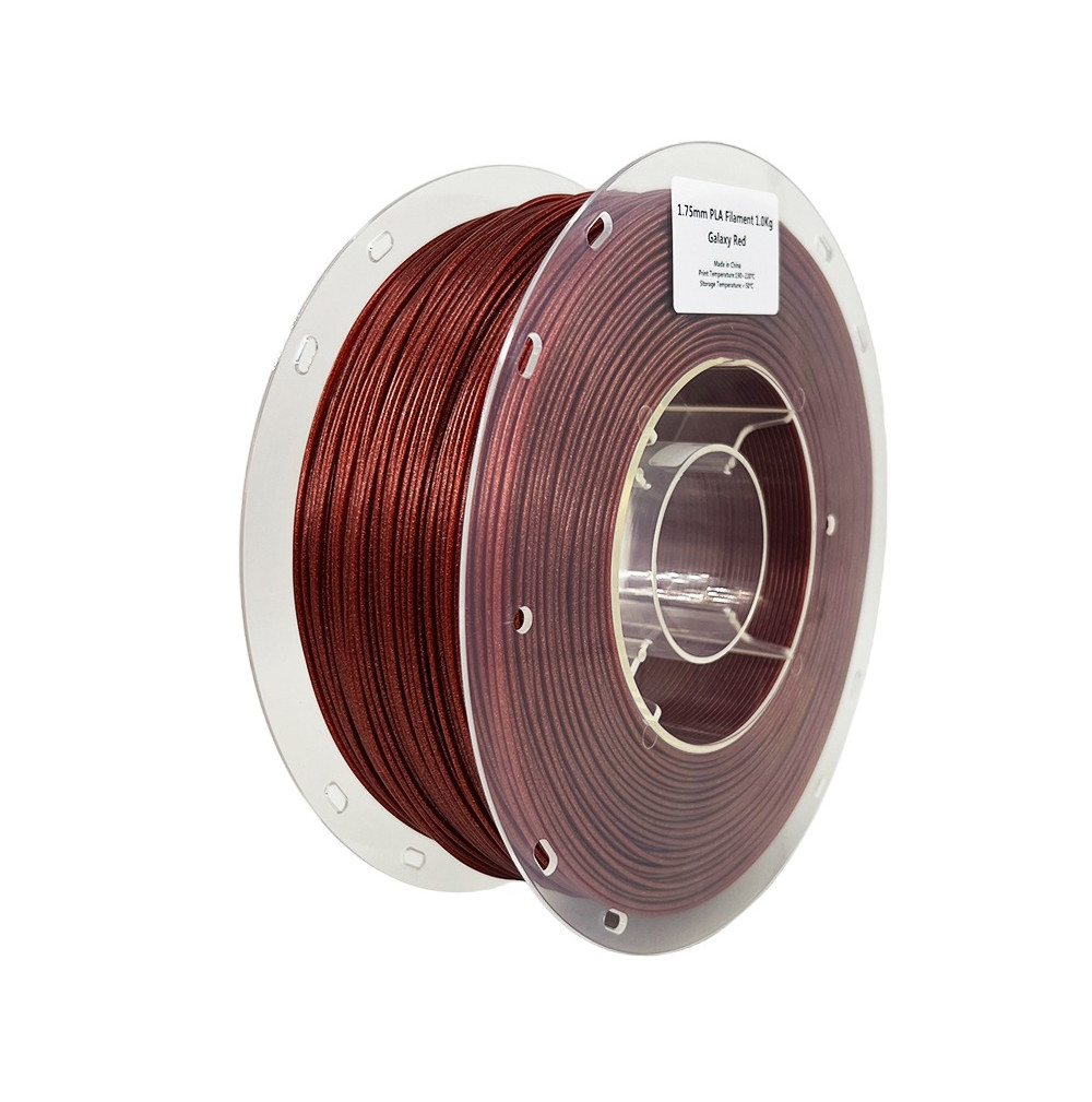 Le Filament 3D PLA Galaxie Rouge Lefilament3D : Explorez les étoiles depuis votre imprimante 3D !"