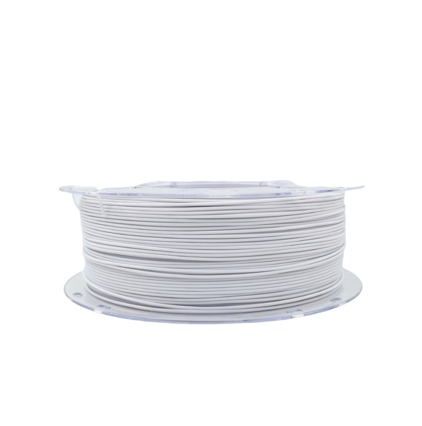 PLA+ 3D Filament Cool White: Your 3D creations come to life with elegance. Lefilament3D.