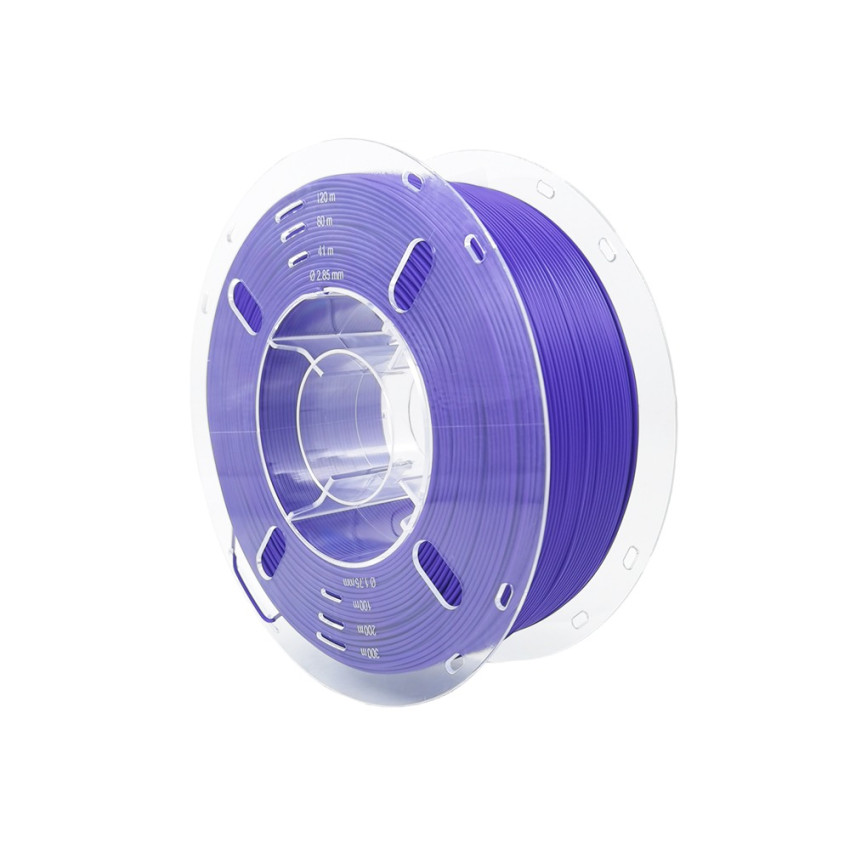 Bright Purple: Bring your ideas to life with our PLA+ Violet 3D Filament, the color of innovation.