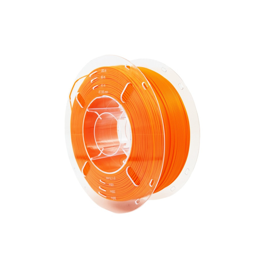 Vibrant and bold: Lefilament3D's Orange PLA+ Filament, perfect for vibrant 3D prints