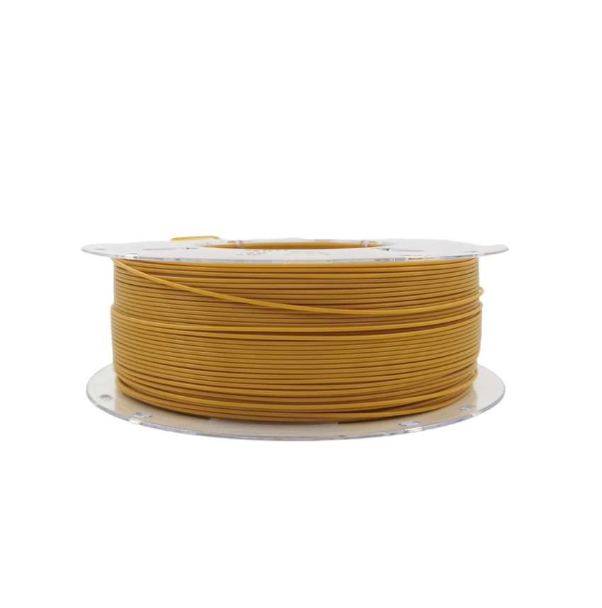 Pure Gold Sparkle: Experience the magic of PLA+ Gold 3D Filament for sparkling 3D prints.