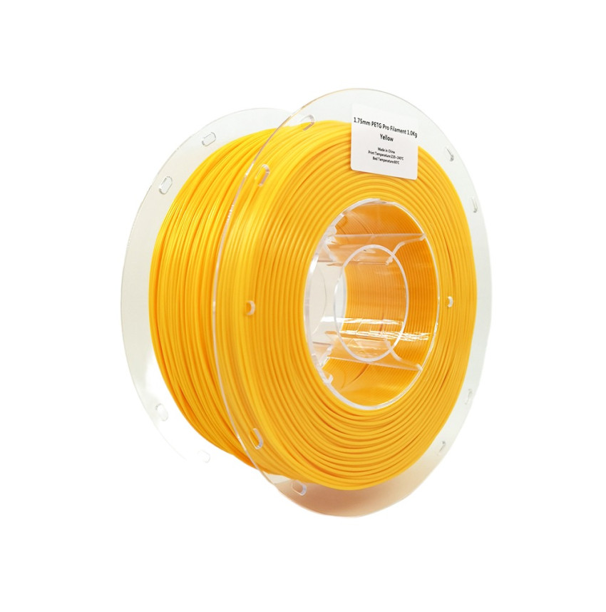 The PETG PRO Yellow by Lefilament3D, the ideal shade for projects that exude positivity!