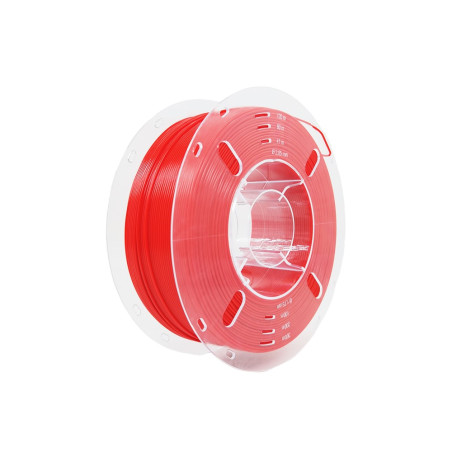 Filament imprimante 3D rouge vif marque Lefilament3D pour impression FDM