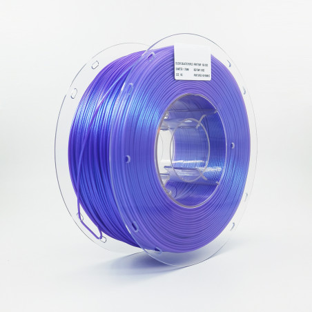 Explorez l'Univers des Couleurs avec le Filament 3D PLA Multicolore Galaxie Violet de Lefilament3D.